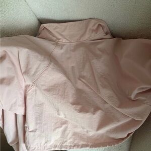 ALO Yoga Pink Quartz Cropped Pullover